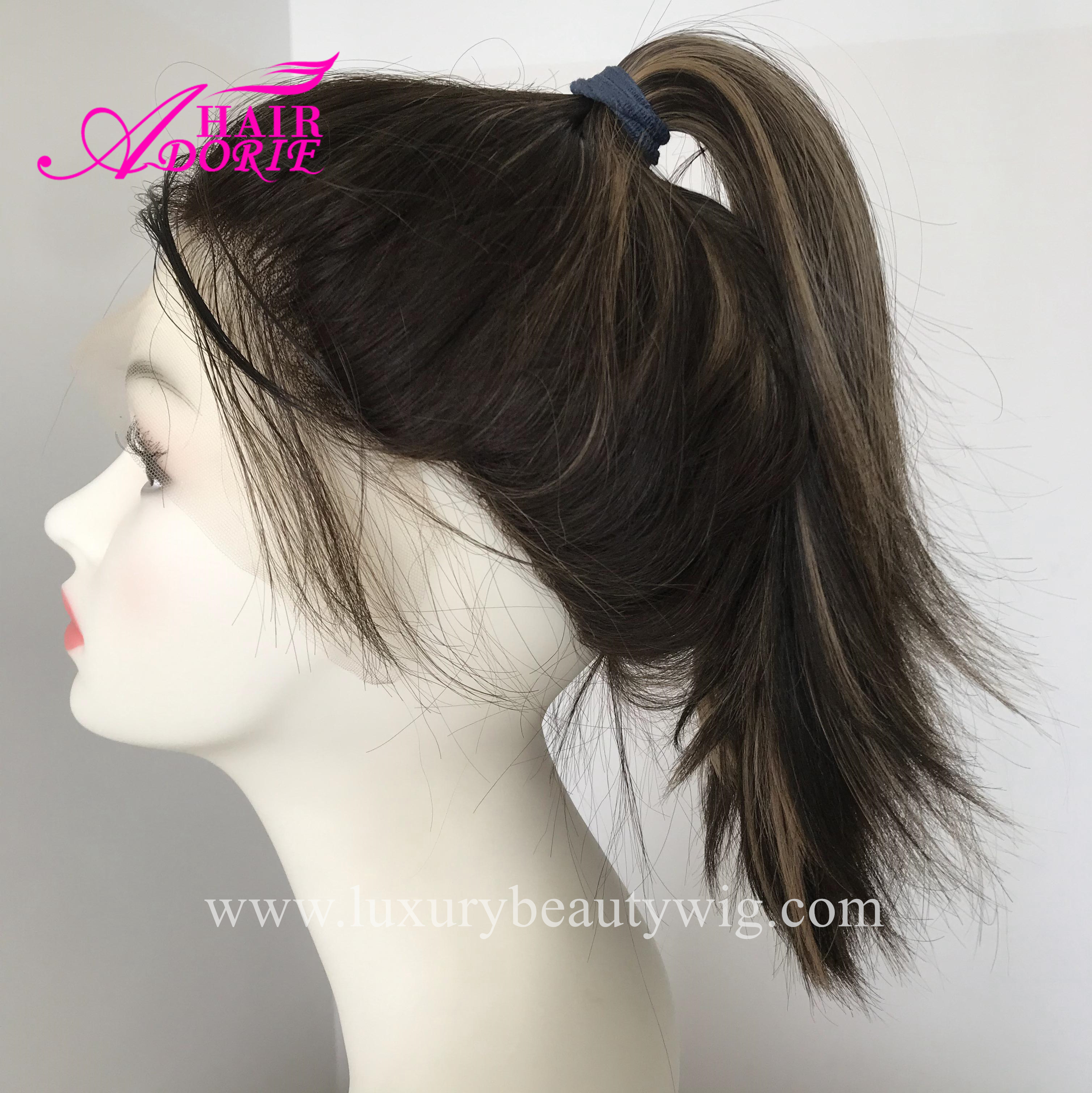 Human Hair Lace Pony Wigs