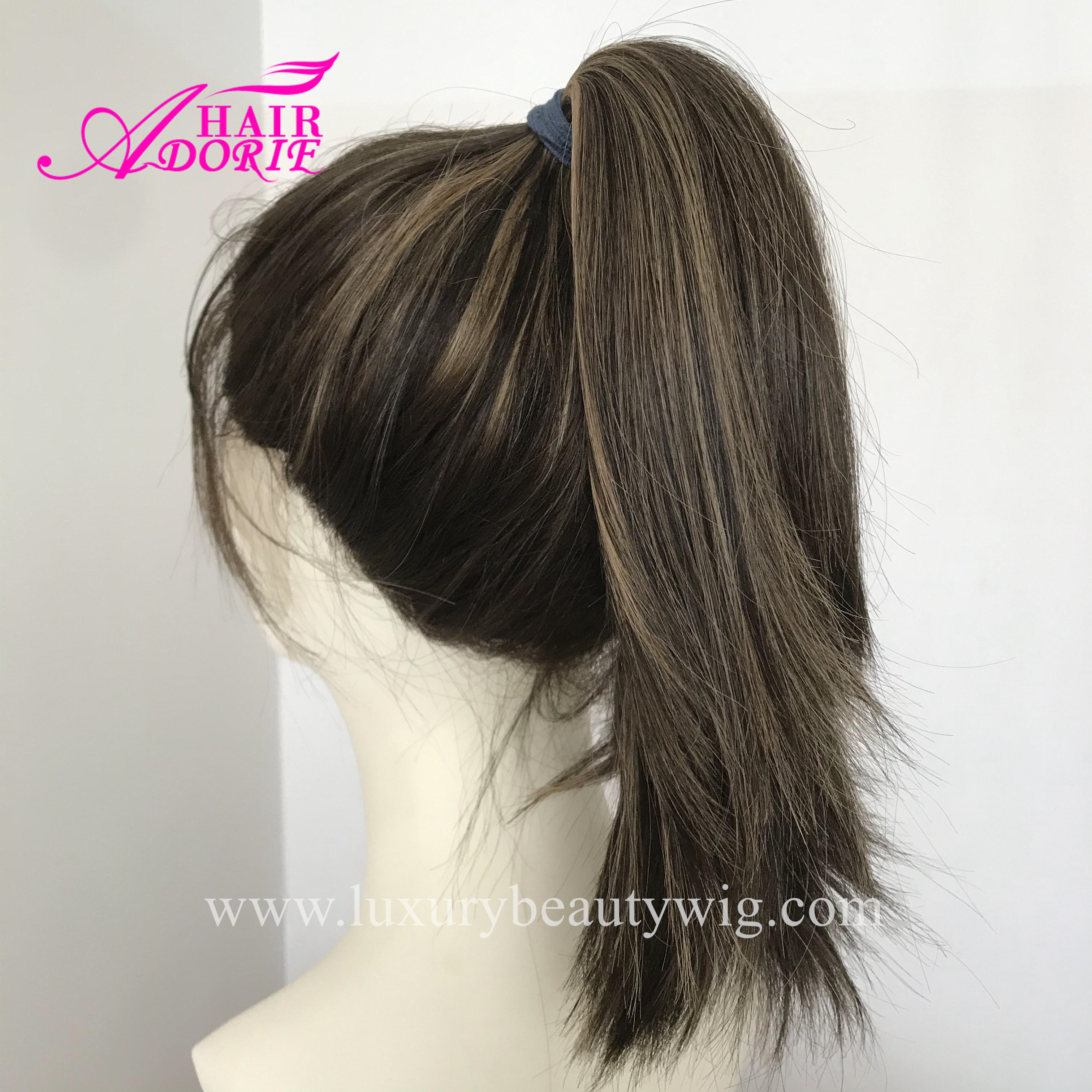 Human Hair Lace Pony Wigs