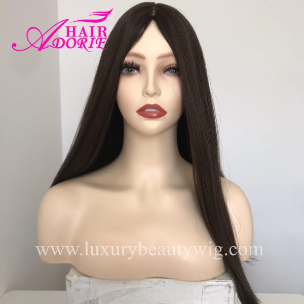 20inch 2/6# extra small layer straight kosher wig