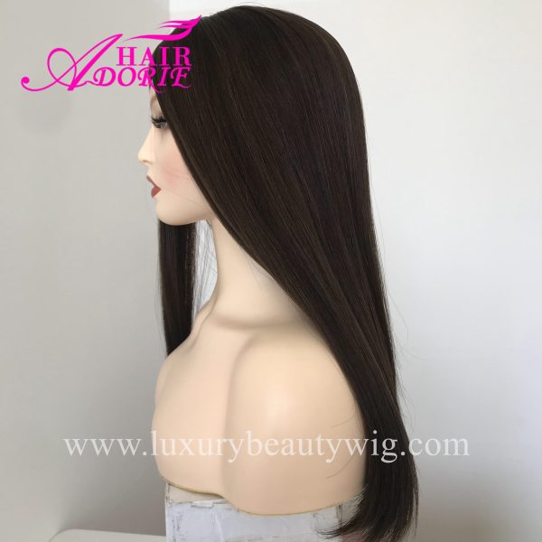 20inch 2/6# extra small layer straight kosher wig - Image 2