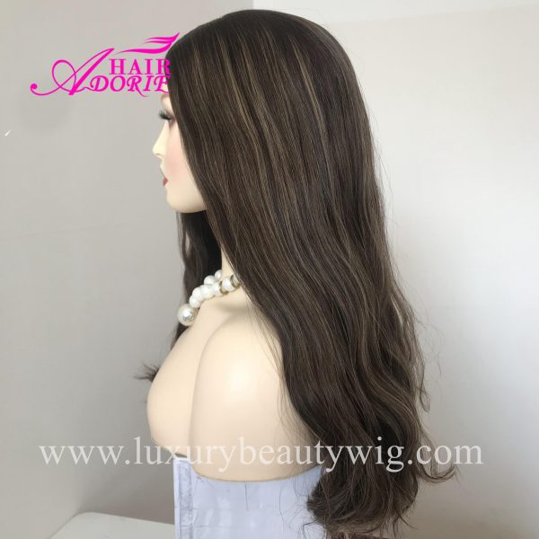 22''  6/8/10#  Body Wavy Kosher Wig