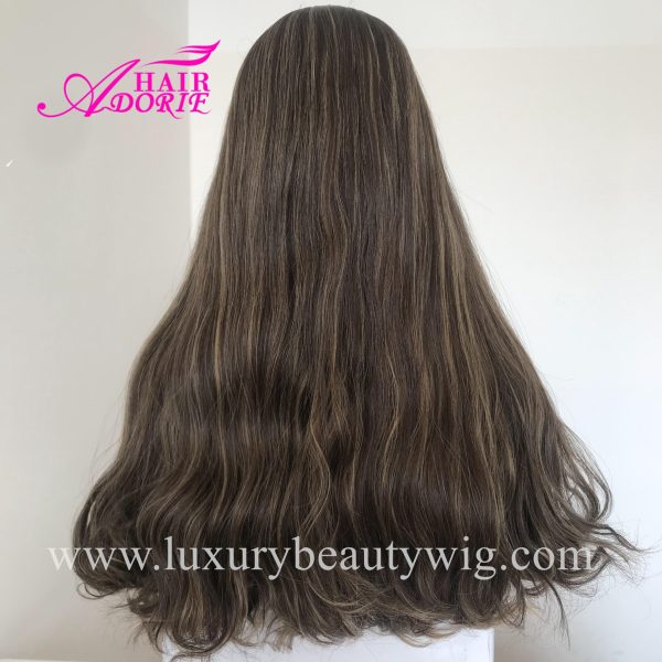 22''  6/8/10#  Body Wavy Kosher Wig - Image 2