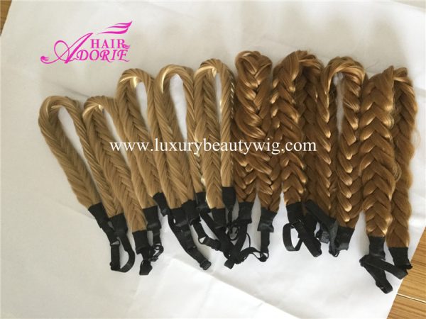 Blonde synthetic braid hair accessories - Image 3