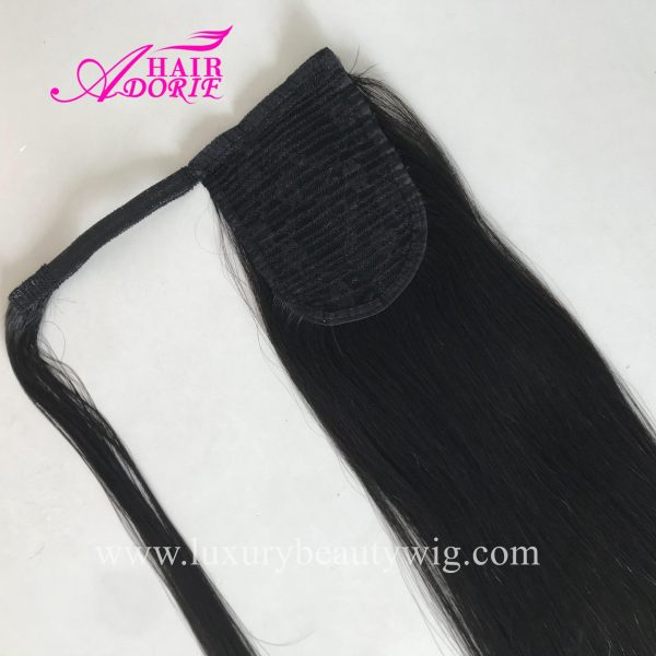 Brazilian Hair Straight Clipin Ponytail - Image 3