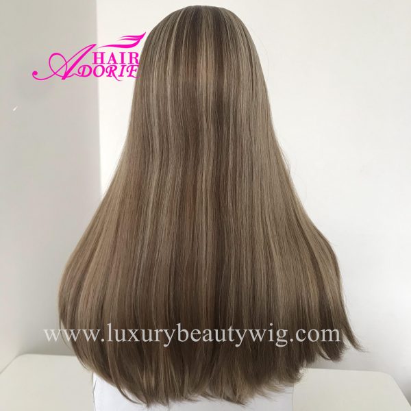 Deep Lace Wig with Skin Top Moon Lace wig for Women - Image 2