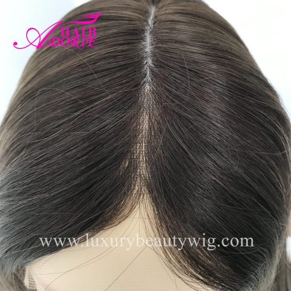 Deep Lace Wig with Skin Top Moon Lace wig for Women - Image 3