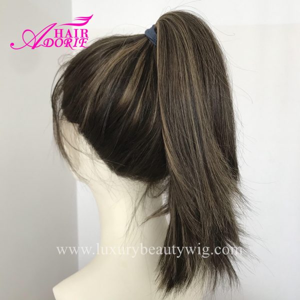 Human Hair Lace Pony Wigs - Image 2