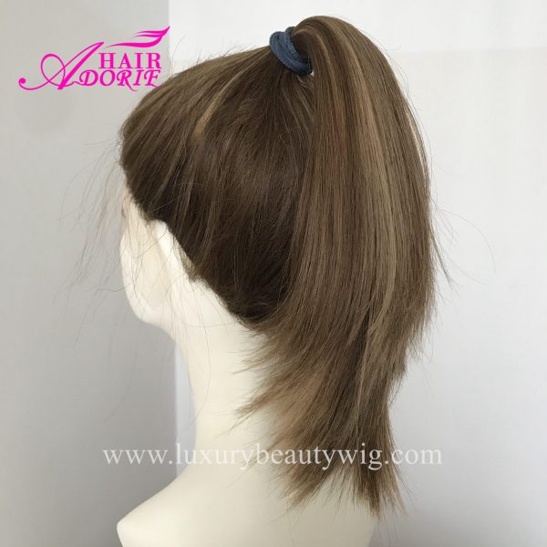 Jewish Sports Wig Pony Wig for Women - Image 2