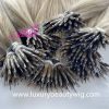 Nano keratin extensions European cuticle aligned hair double drawn Nano ring human hair extensions - Image 4