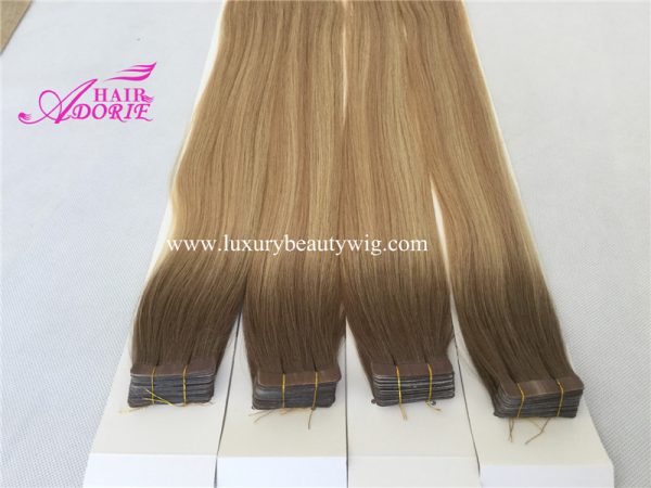 Ombre style tape in hair extension - Image 2