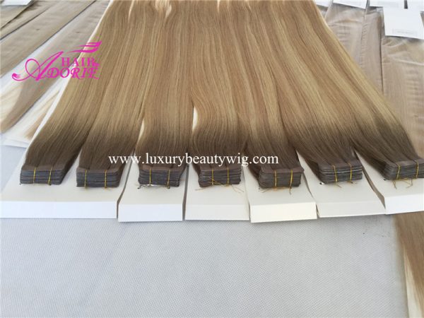 Ombre style tape in hair extension - Image 3