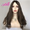 Russian Hair Mono Top with Lace Front wig for Women